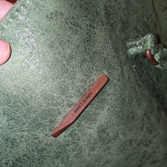 Faux suede Matt & Nat handbag - Picture 3 of 5